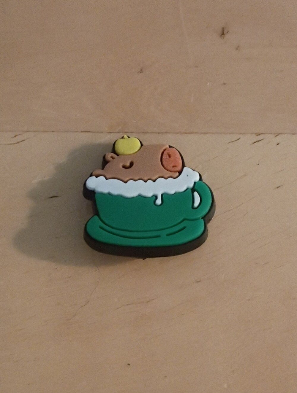 10 for $10 Jibbitz Croc Charms - Capybara In Green Tea Cup - New Shoe Charms